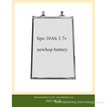 Lithium Polymer Battery Cell 3.7V 10ah for Golf Car Battery